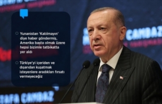 Cumhurbaşkanı Erdoğan: Herkes bu milletin ne olduğunu...