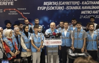 Bakan Karaismailoğlu: Kağıthane-İstanbul Havalimanı...