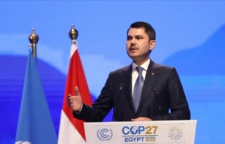 Bakan Kurum'dan COP27'de 'iklim diplomasisi'