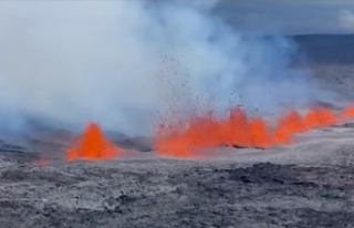 Dünyanın en büyük aktif yanardağı Mauna Loa...