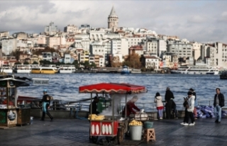 İstanbul'a ekimde gelen turist sayısı yüzde...