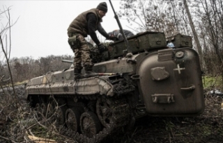 Ukrayna'nın Donetsk bölgesindeki çatışmalar...