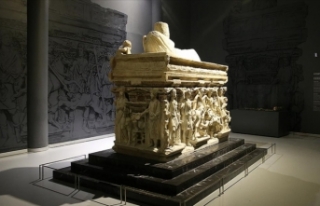 Roma dönemine ait "Antakya Lahdi" müzede...