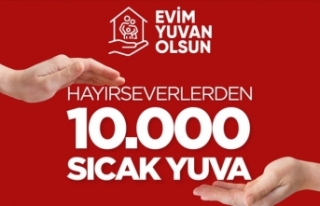 "Evim Yuvan Olsun" kampanyasında başvuru...