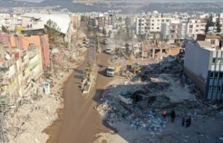 Kahramanmaraş merkezli depremlerde yıkılan binalarla...