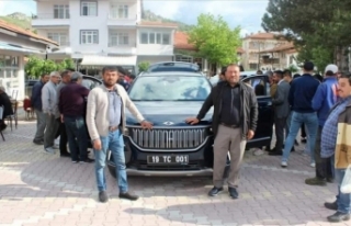 Türkiye'nin yerli otomobili Togg, Hattuşa'da...