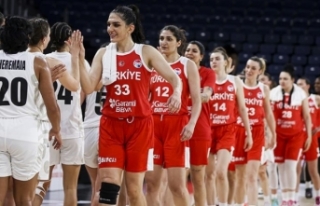 A Milli Kadın Basketbol Takımı, Avrupa Şampiyonası'nda...