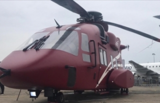 Türkiye'nin yeni helikopteri T925 ilk kez vitrine...