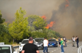 Yunanistan'daki orman yangınları tüm çabalara...