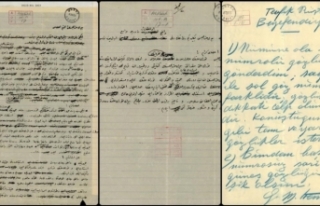 Atatürk'ün özel koleksiyondaki el yazısı...