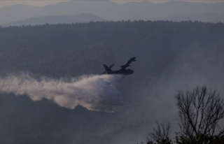 Çanakkale'deki orman yangınına 7 uçak ve...