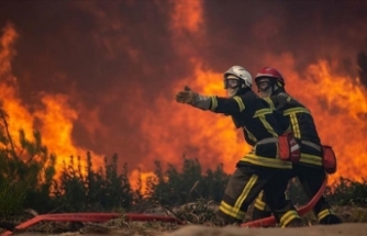Fransa'da binlerce hektarlık yeşil alanın yandığı Gironde'de yeni bir yangın başladı