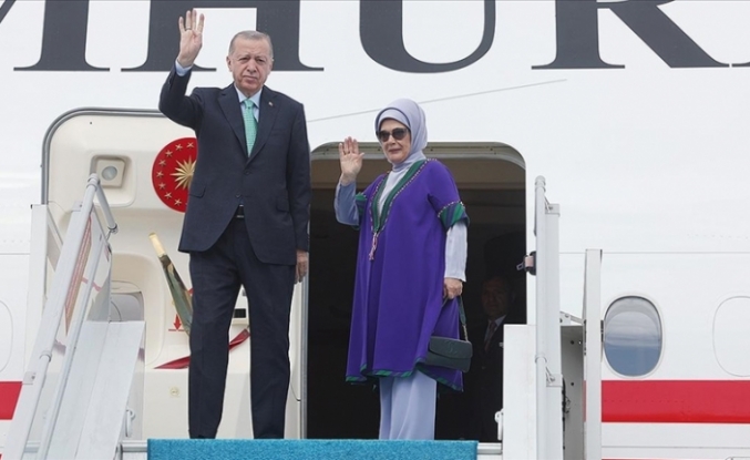 Cumhurbaşkanı Erdoğan, G-20 Liderler Zirvesi'ne katılmak üzere Hindistan'da