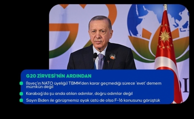 Cumhurbaşkanı Erdoğan: Küresel gıda güvenliğine katkı için Gıda Güvenliği Çalışma Grubunu toplayacağız