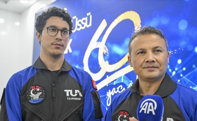 Türkiye'nin ilk uzay yolcuları TEKNOFEST'te AA'ya konuştu
